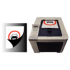 Papier Magnetfolie Weiß A4 für Tintenstrahl- und Laserdrucker